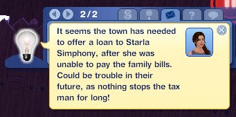 2.07.41 - Starle can't pay bills